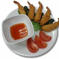 Креветки в темпуре в Pho Bo Ханой