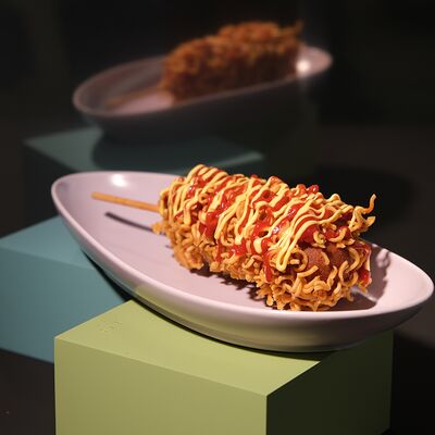 Корндог с Дошиком в Muk по цене 340 ₽