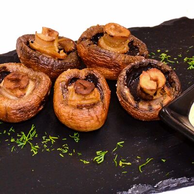 Шампиньоны на гриле в Лесная поляна по цене 580 ₽