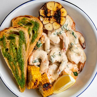 В сливочно-чесночном соусе в Креветочная The Shrimp по цене 990 ₽