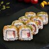 Ролл с курицей и сливочным сыром в Веселый Самурай Sushi Premium по цене 890