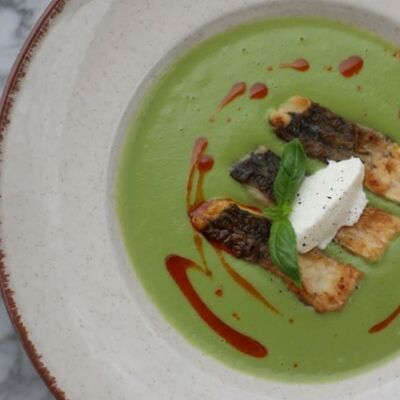 Крем-суп из спаржи в Беллуччи по цене 800