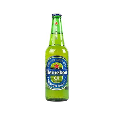 Пивной напиток Безалкогольный Heineken 0.0 в Семейное кафе «Дуб» по цене 190 ₽