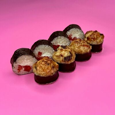 Запёченный ролл с угрем в Хочу суши по цене 529 ₽