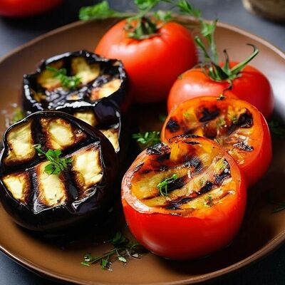 Овощи на мангале в Уголок вкуса №1 по цене 250 ₽