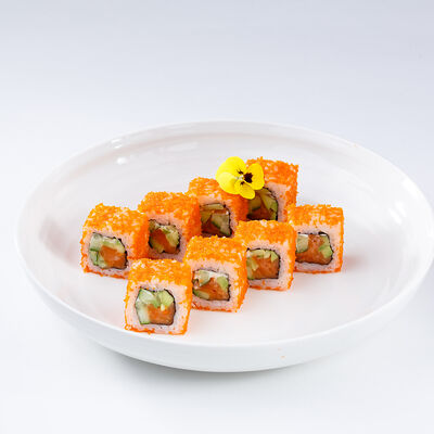 Калифорния с лососем в Pascucci cafe по цене 535 ₽