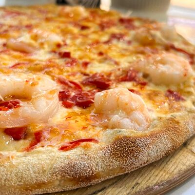 Пицца Посейдонв Одно мясо по цене 1400 ₽