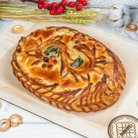 Пирог с индейкой и грибами в ГлавПирог