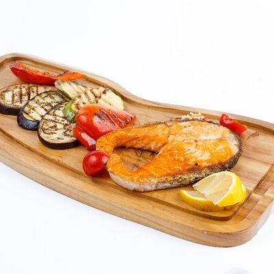 Стейк лосося в Роза ветров по цене 1390 ₽