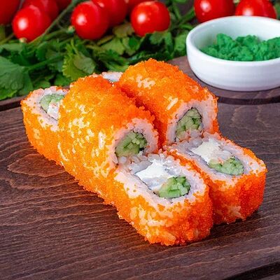 Калифорния с креветкой в Пиццбург & Roll по цене 440 ₽