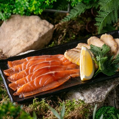 Рыбная тарелка в Павлин 2.0 по цене 1550 ₽