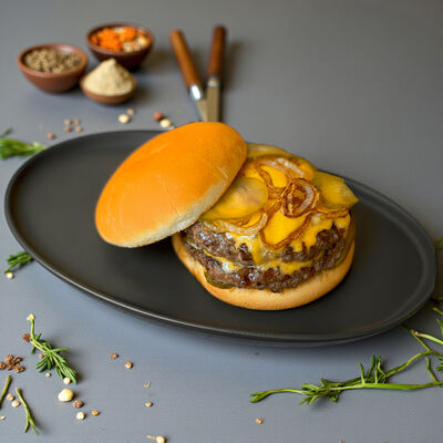 Бургер Двойной ВПП в В Питере пить по цене 1350 ₽