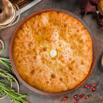 Пирог с картофелем и сыром 30 см в Шашлык-ки на углях по цене 999 ₽