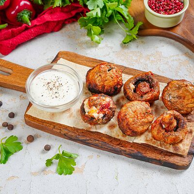 Грибы на мангале в Домашний Вкус по цене 500 ₽