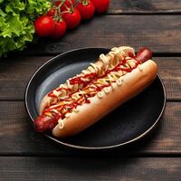 Классический хот-дог в Desert