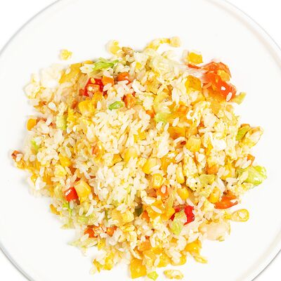 Белый Тяхан с овощами и яйцом в Итальянская Пиццерия по цене 439 ₽