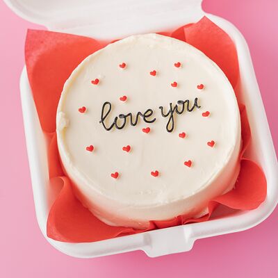 Бенто-торт Love you в Мамин Cake по цене 2200 ₽
