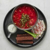 Борщ с говядиной в Merzen