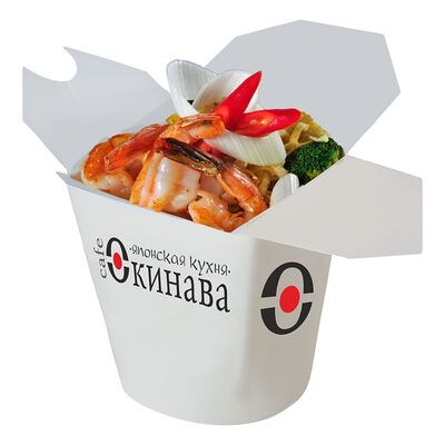 Лапша гречневая с овощами Я в Окинава по цене 150 ₽
