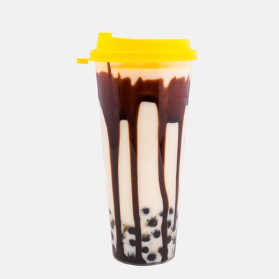 Шоколадный бабл ти Olong с тапиокойв Кафе тайской еды по цене 480 ₽