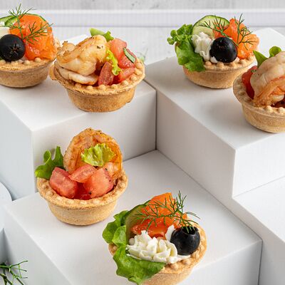 Микс тарталеток Морской дуэт в KanapeFest по цене 3116 ₽