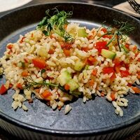 Рис с овощами в Графъ Нулинъ