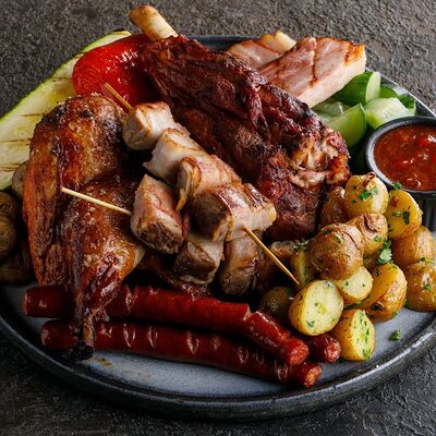 Много мяса (сет на компанию) в Puberty по цене 4600 ₽