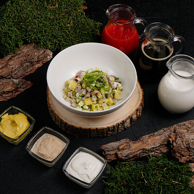 Окрошка с квасом в Реконструкция по цене 350 ₽