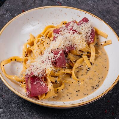 Качо-э-пепе с пастрами в Пламя по цене 940 ₽