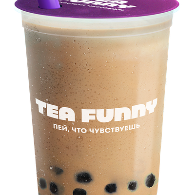 Карамельный Латте S в Tea funny Bubble tea по цене 550 ₽