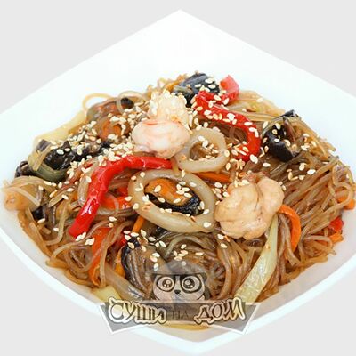 Лапша фунчоза в устричном соусе в Суши на Дом по цене 490 ₽