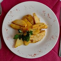 Картофельные дольки в Столовая