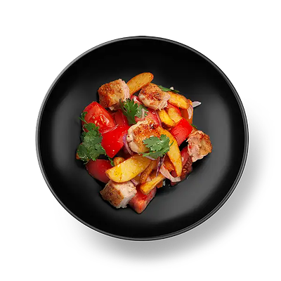 Салат Фермерский с птицей (цыплёнок) в Шашлыкоff по цене 400 ₽