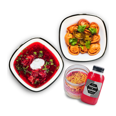 Комбо обед golod в Лепим и варим по цене 1595 ₽