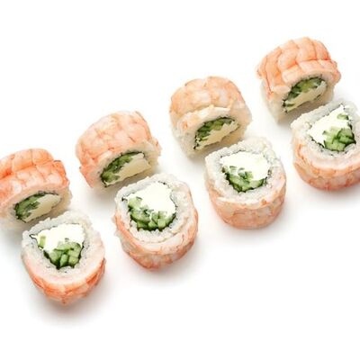 Филадельфия с креветкой в Доставка kaifa по цене 865 ₽