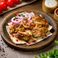 Шашлык из филе куриного бедра в Шампур bbq