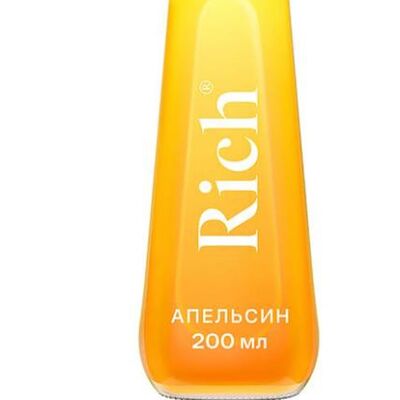 Сок Рич (пластиковая бутылка) Апельсин в JOY FOOD & WINE по цене 150 ₽
