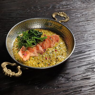 Ризотто, лосось, лимон в MIDSUMMER по цене 1560 ₽