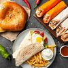 Логотип кафе Шаурма и лепёшка
