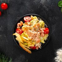 Салат Цезарь с креветкой в Багетофф