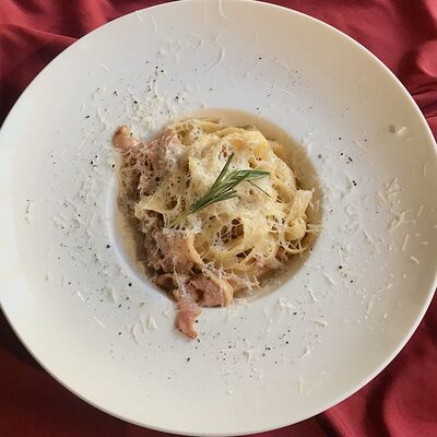 Паста Карбонара в Вино и еда по цене 690 ₽