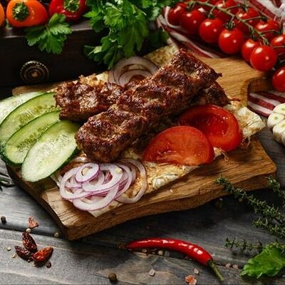 Люля из ягненка в Три хинкали&Шашлык по цене 630 ₽