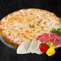 Пирог с мясом и сыром и болгарским перцем в OSS PIE Осетинские пироги