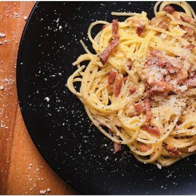 Спагетти Карбонарав Емеля по цене 430 ₽