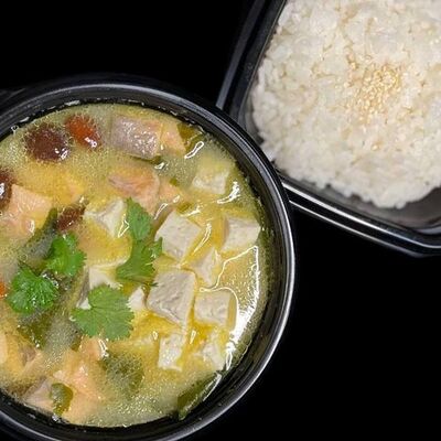 Мисо-суп с лососем в Вокруг суши по цене 480