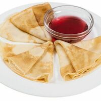 Блинчики с фруктовым сиропом в ЛЕОпицца