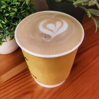 Латте в Dobro coffee microroasters