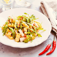 Салат Ананасовый с курицей в Паприка