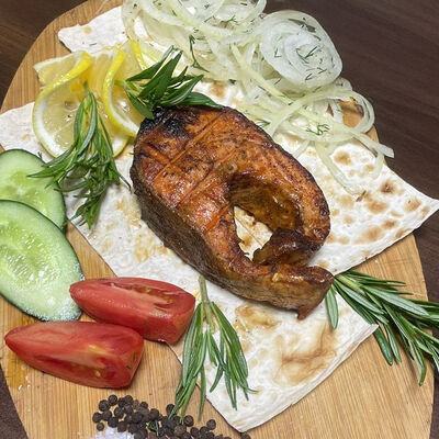 Стейк из семги в Марк по цене 760 ₽