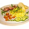 Скрэмбл с беконом в The art cafe по цене 510